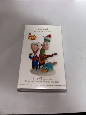 Disney Channel s Phineas & Ferb 2012 Hallmark Keepsake Perry Christmas Ornament 