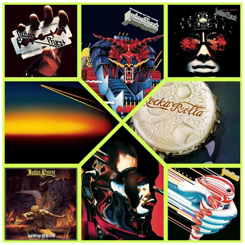 JUDAS PRIEST 8 GUITAR TAB TABLATURE BOOK LOT SAXON ACCEPT DIO AC/DC IRON MAIDEN