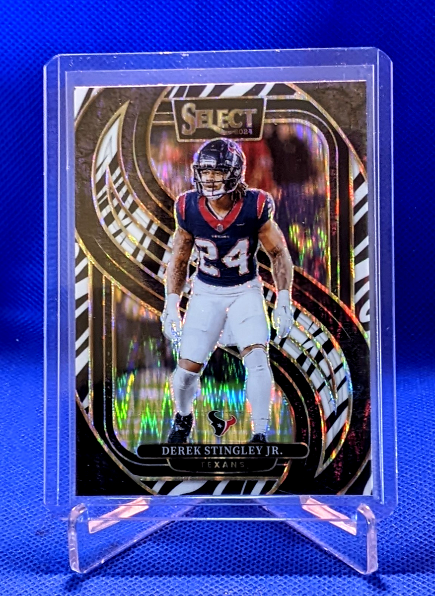 Derek Stingley Jr. *2024 Panini Select**SSP* Premier Level ZEBRA
