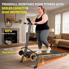 Adjustable Heigh Durable Treadmill, Non-Electric Treadmill Digital Monitor 3