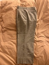 YSL Por homme Wool pleated Trousers Size 34