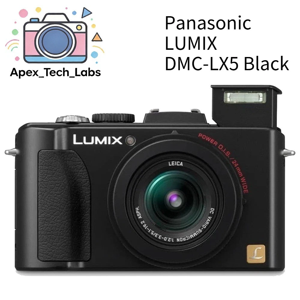Preços baixos em Câmeras digitais Panasonic Lumix DMC-LX5 | eBay