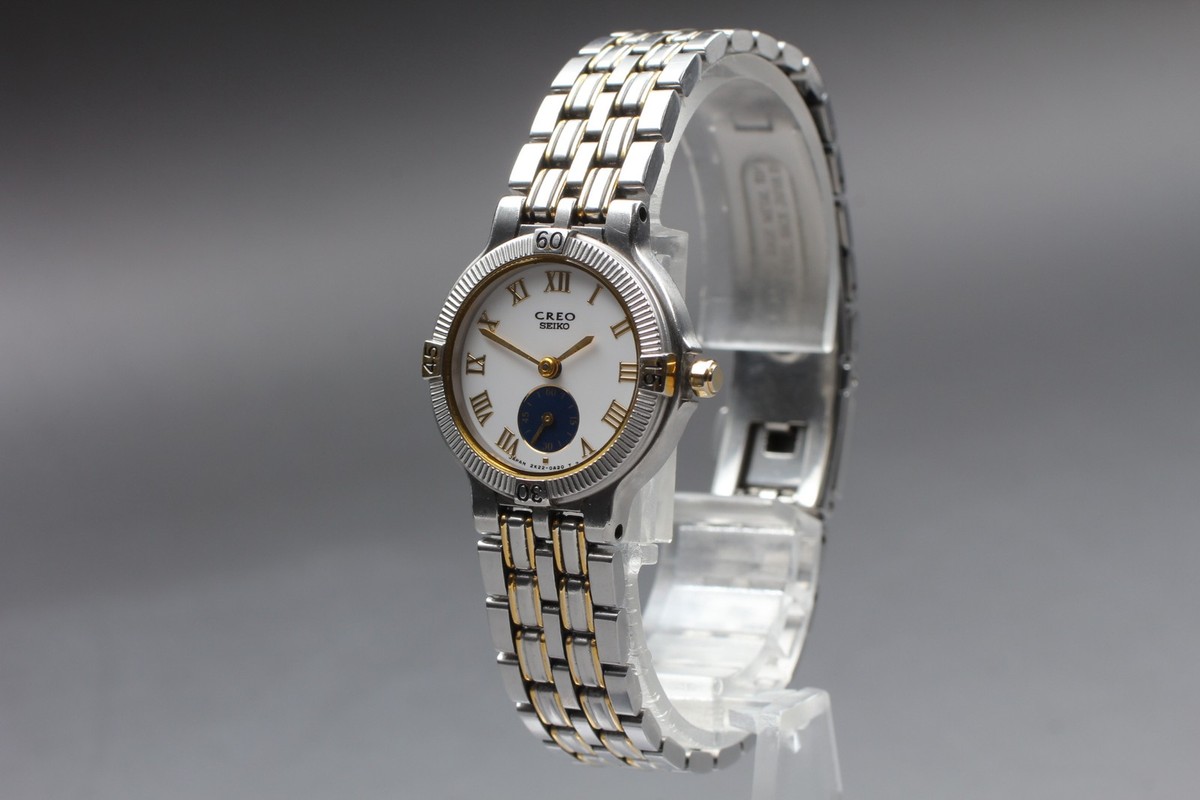 seiko CREOクオーツ SEIKO CREO 2P21-OC00 Lady's Working Product | eBay