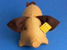 Świnia Tkanina Świnia - Ręcznie robiona - Knut Design - Nieużywana - Vintage - Rzadka