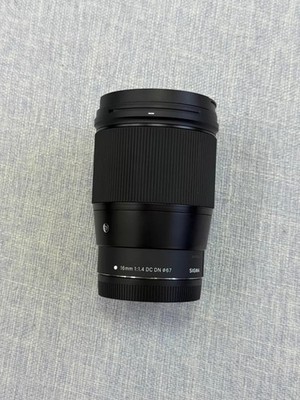 SIGMA 16mm F/1.4 DC DN Canon EF-M Mount Lens-Excellent Work