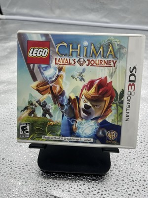 LEGO LEGENDS OF CHIMA LAVAL'S JOURNEY W/ Mini FIGURE 3DS NINTENDO VIDEO GAME 