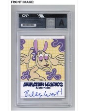 Ren 1/1 Auto 2025 Animation Legends Sketch Signed by Billy West Ren 1/1 Auto 2025 Animation Legends Sketch Signed by Billy West