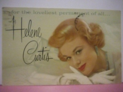 Helene Curtis hair care perm reminder Margo's Beauty Shop Harrisburg PA p.1961