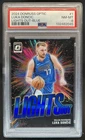2024 Donruss Optic Basketball Blue Luka Doncic #1 PSA 8