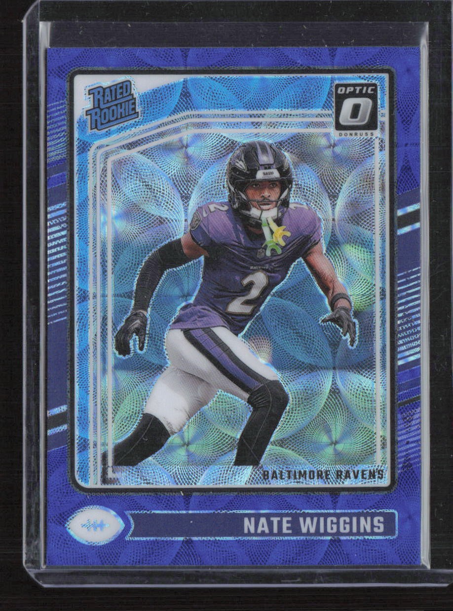 2024 Optic Blue Scope Rated Rookie #281 Nate Wiggins