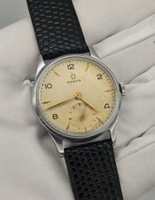 Vintage Omega 1940s Steel 30T2 Manual Wind Gents Watch – MBE Provenance & Box