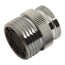 Easily Connect Your Garden Hose Using A 34in Faucet Adapter And Aerator