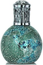 Ashleigh & Burwood Large Fragrance Glass Mosiac Catalytic Lamp Crystal Seas