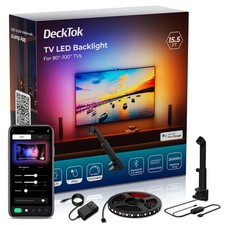 TV LED Backlight 15.5ft - TV Lights That Change with Screen for 55-100'' RGB ...