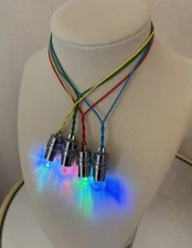 4 FOR $12 - LED Bullet Light/Spirit Light Necklaces - Paranormal Equipment