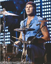 RED HOT CHILI PEPPERS CHICKENFOOT DRUMMER SIGNED CHAD SMITH 8X10 PHOTO B w/COA