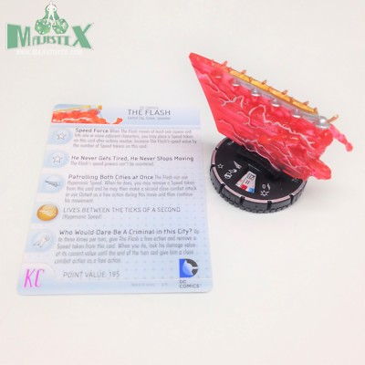 Heroclix The Flash Set The Flash Kingdom Come 050 Super Rare Figure W Card Ebay