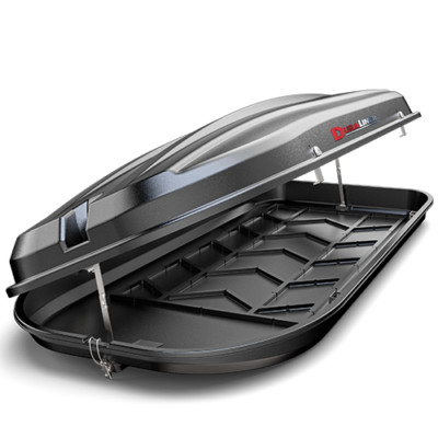 DuraLiner 16 Cubic Foot Roof Top Cargo Box Matte Black | Universal