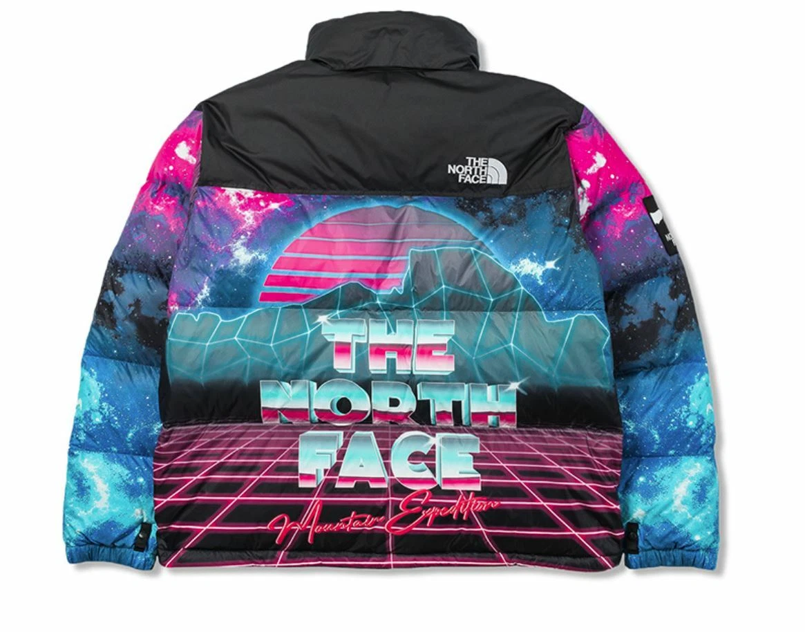 The North Face x Invincible Printed Nuptse Jacket Multi