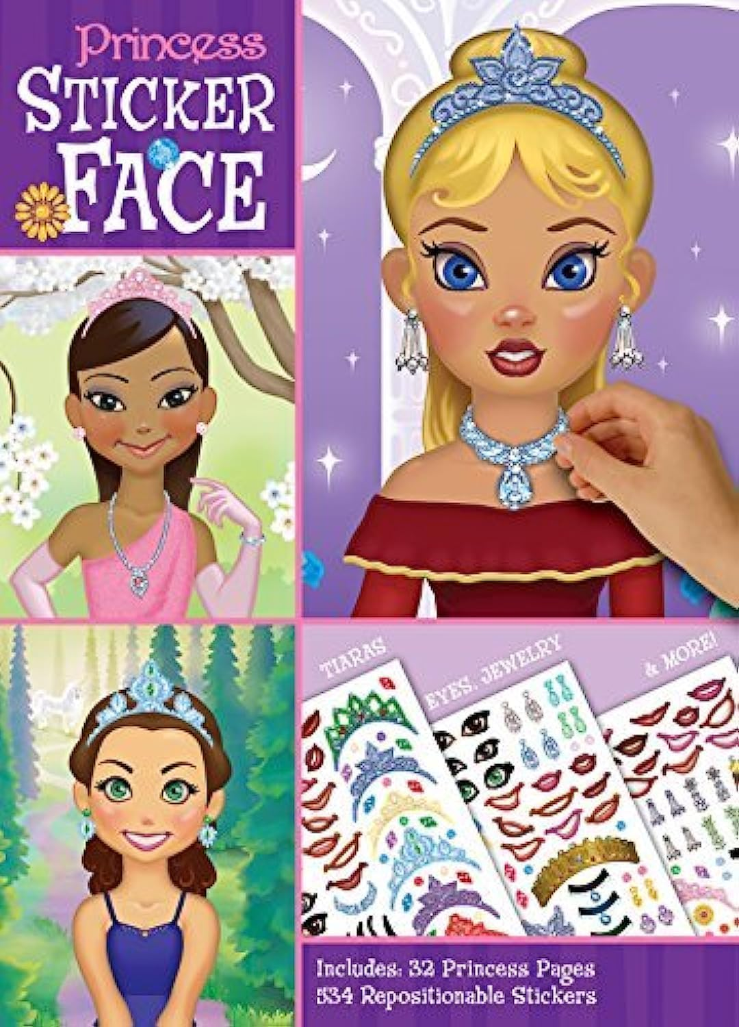 Create-A-Face Sticker Pad (Princess)
