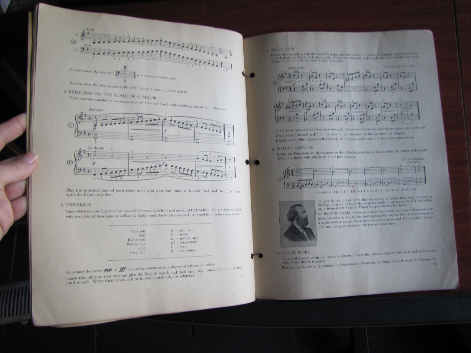 The School Credit Piano Course 1° anno Bk 2 -1918 PB Formazione Orecchie Dita Mente foto 5