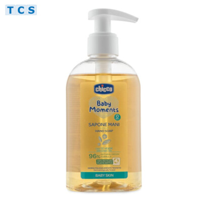 CHICCO Baby Moments Sapone Mani, Handwaschgel im Spender, 250 ml
