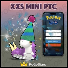 Pokémon PTC Go - XXS Shiny Wurmple Party Hat - 80K Stardust✨Description✨