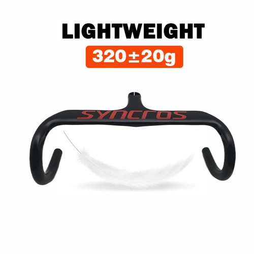 Carbon Road Bike Handlebar UD Matt Bicycle Ultra Light Integrated Handlebars - Picture 6 of 47