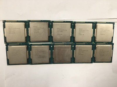 Lot of 10 - Intel Core i3 - 4130  / SR1NP  3.40GHz 3MB Dual-Core CPU LGA1150