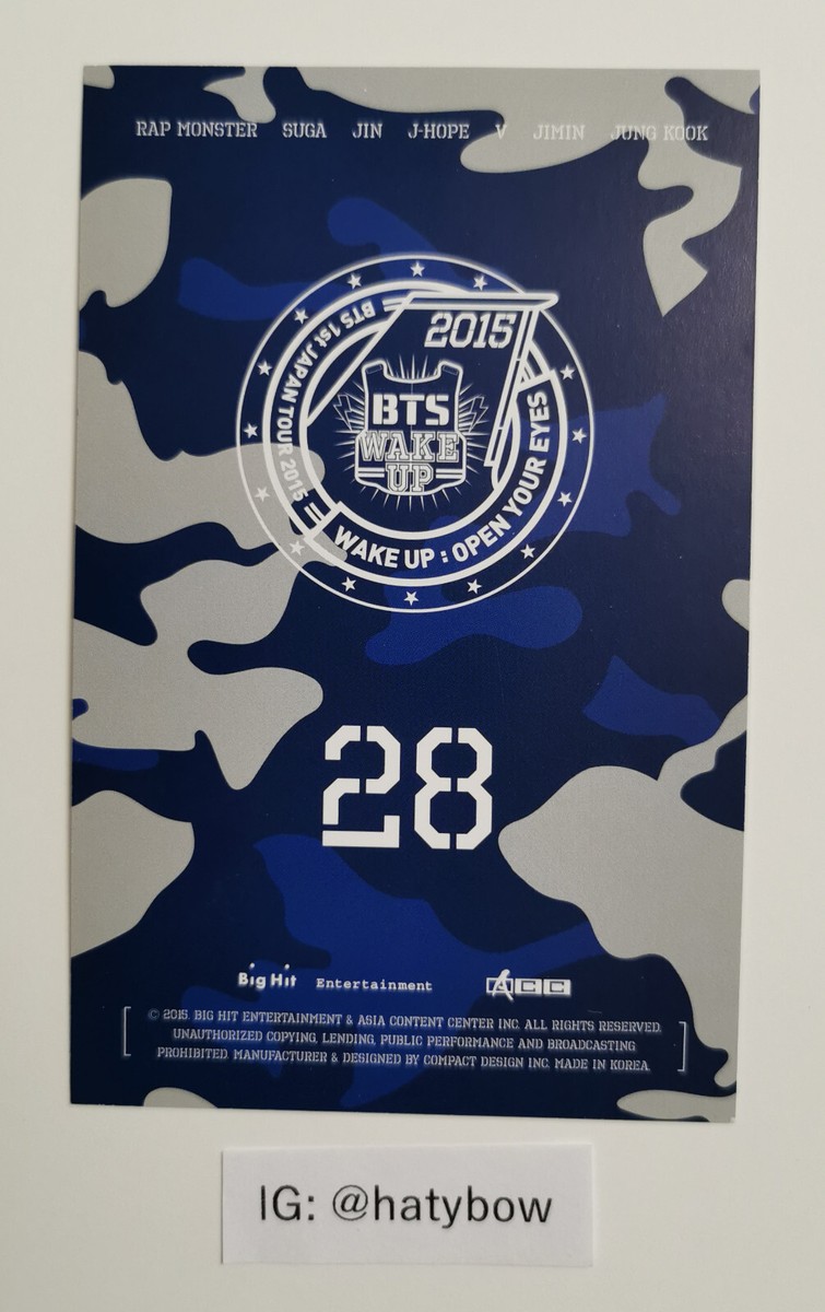 レア】BTS WAKE UP HMVポストカード