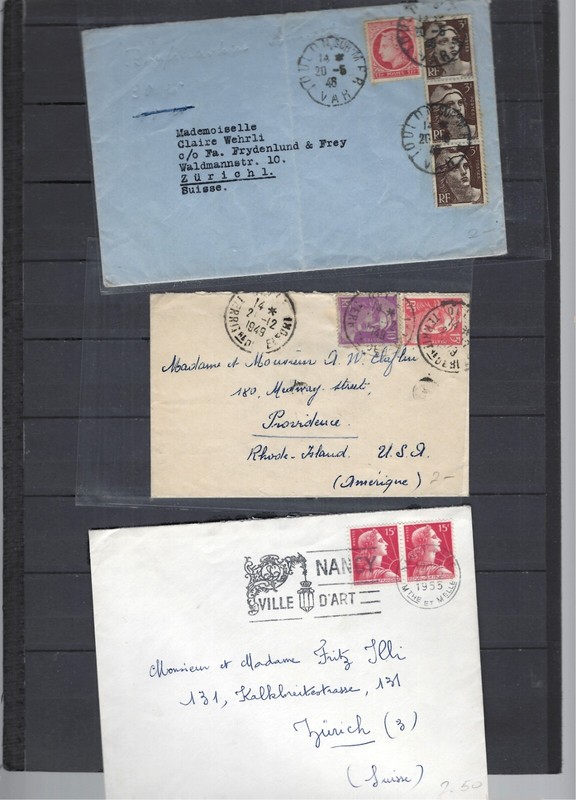 FRANCE-OLDER-COVERS-FRONTS--12 COVERS-SELECTION--AV-F #319