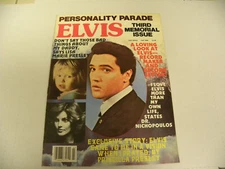 ELVIS PRESLEY-Personality Parade 3rd Memorial Issue - Fall 1980-Rare B&W Pix