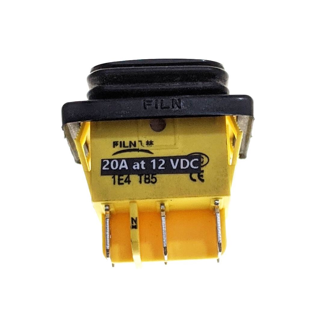 IndusTec DPDT 20A 6 PIN on off (on) Momentary & Maintained Rocker ...