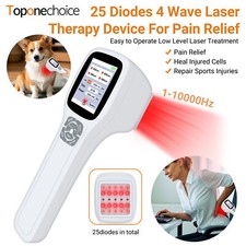 25 Diodes 4 Wave Laser Therapy Device Class 4 Equine Cold Laser Dog Cold Laser