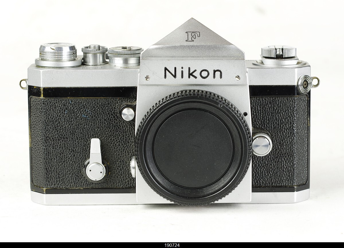 Nippon Kogaku Nikon F Eye level Silver body Film Camera 6710909 | eBay