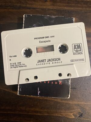 Janet Jackson cassette Single Escapade | eBay