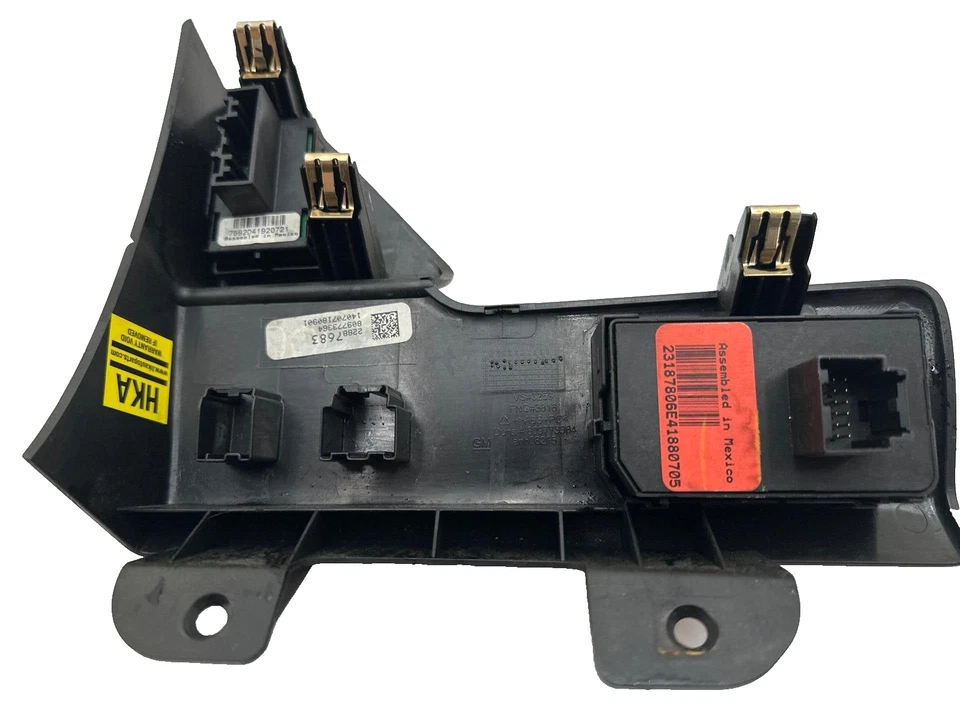 2015-2016 GMC YUKON XL 1500 Headlight Switch with Parking Assist Trim Bezel OEM - Image 3 of 4