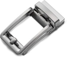40Mm Ratchet Belt Buckle Only For 1 3/8 Slide Belt Strap, Automatic Clic