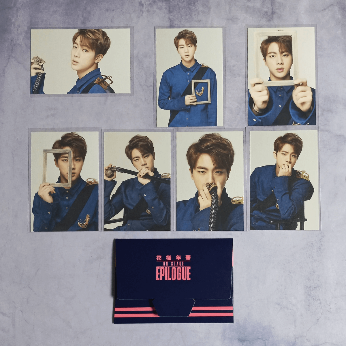 BTS  2016 on stage JIN ジン　トレカ BTS 2016 HYYH On Stage Epilogue Concert Mini Photo Card