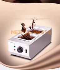 Máquina de fusión de chocolate con calefacción de agua eléctrica de 2 tanques