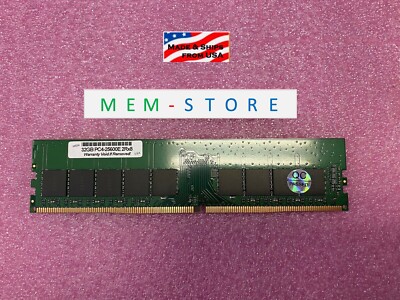 32GB DDR4-3200 ECC UDIMM RAM Compatible w/ Fujitsu PRIMERGY TX1310 M5, TX1330 M5