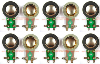 10pcs diaphragm For Mackie Tapco THUMP (TH15A & 12A) DC10/1501-8 Titanium 8Ohm
