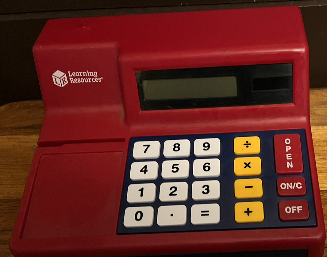 Learning Resources Pretend Play Cash Register Educational Toy