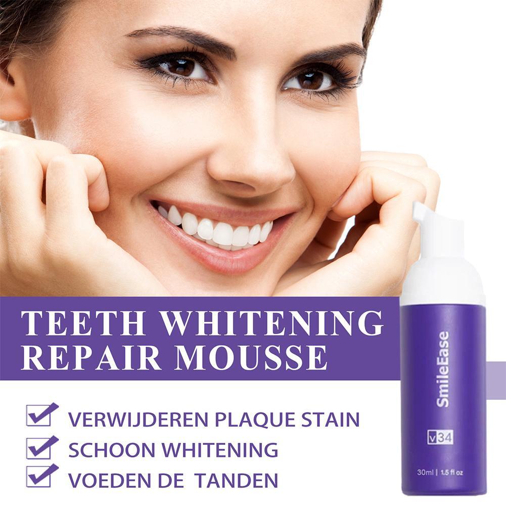 1X SmileEase OralCare Mousse,Teeth Whitening Toothpaste eBay