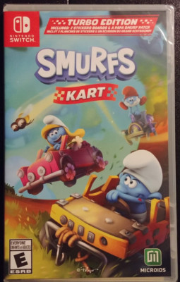 SMURFS KART  TURBO EDITION NINTENDO SWITCH GAME NEW & SEALED GAME