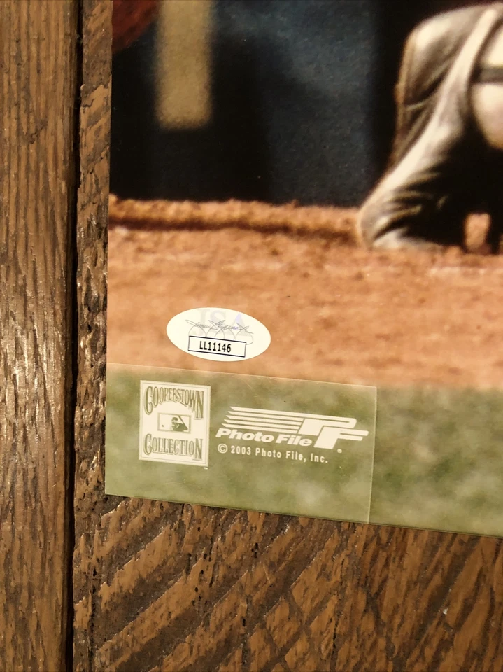 Reggie Jackson AUTOGRAPHED SIGNED 16X20 PHOTO Yankees JSA Certified! HoF - Image 3 of 4