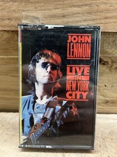 John Lennon live in New York City cassette tape 1986