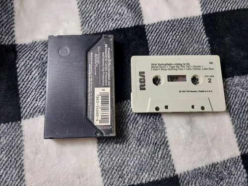 Rick Springfield Living In Oz Cassette RCA 1983 - Picture 2 of 2