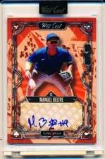 2023 Wild Card-5 Card Draw-Manuel Beltre Auto /5