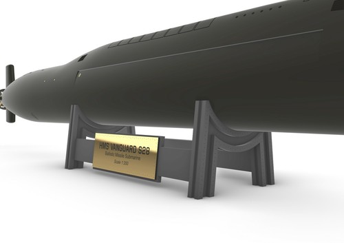 HMS Vanguard S28 - Submarine self assembly model kit scale 1:200 750 mm / 29.5'' - Picture 9 of 9